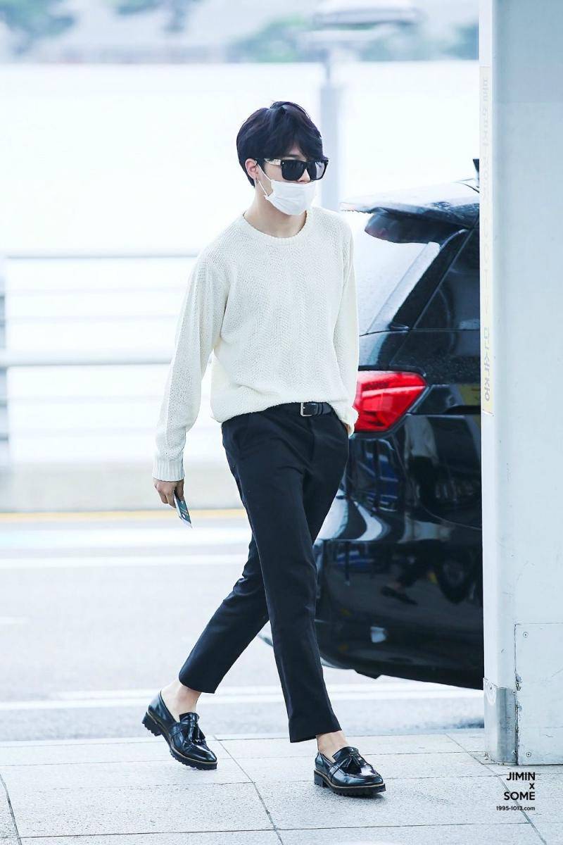 Gaya busana Jimin BTS (twitter.com/junqbu)