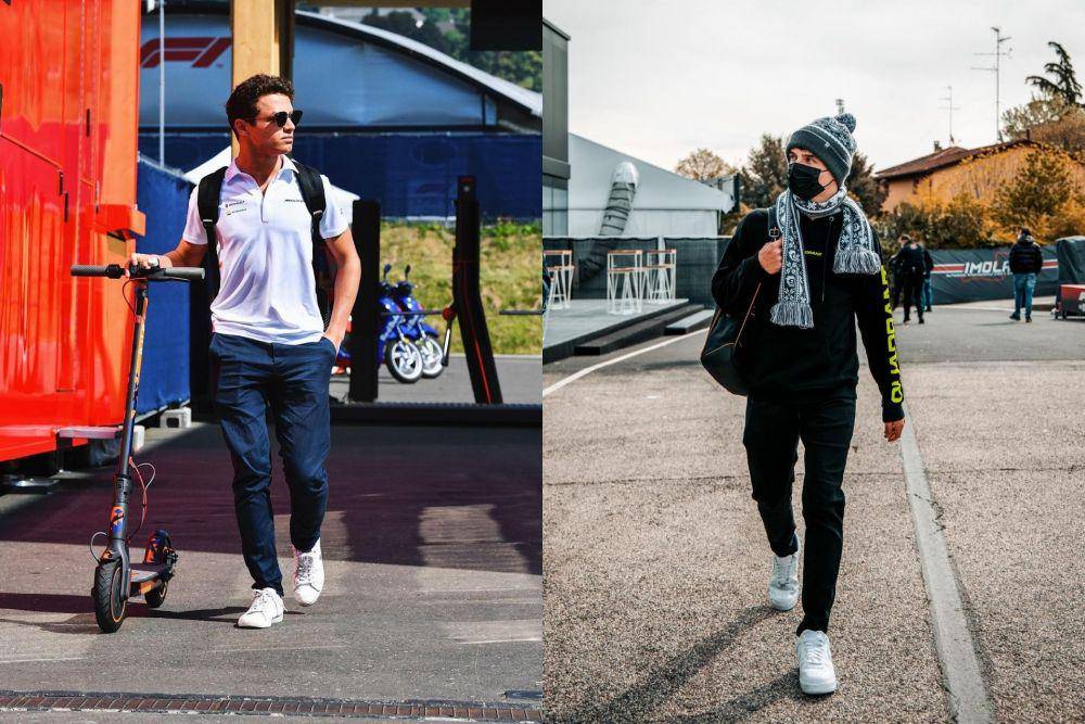 Gaya busana Lando Norris (instagram.com/landonorris)
