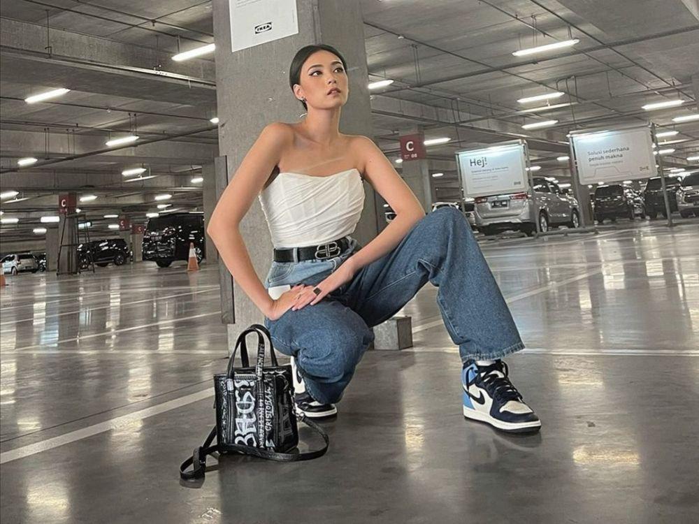 10 Potret Tamara Dai, Model yang Diduga Pacar Baru Wijaya Saputra