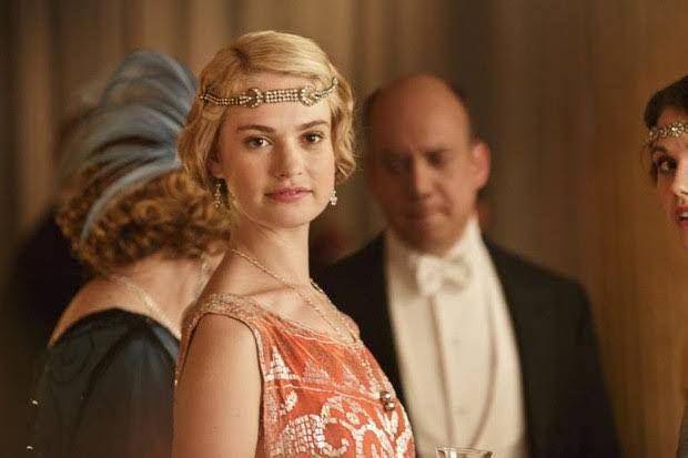 Lily James dalam serial Downton Abbey (dok. Carnival Films/Downton Abbey)