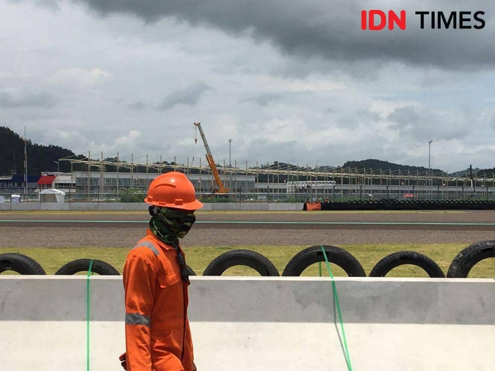 Marshal di Sirkuit Mandalika IDN Times/Ahmad Viqi