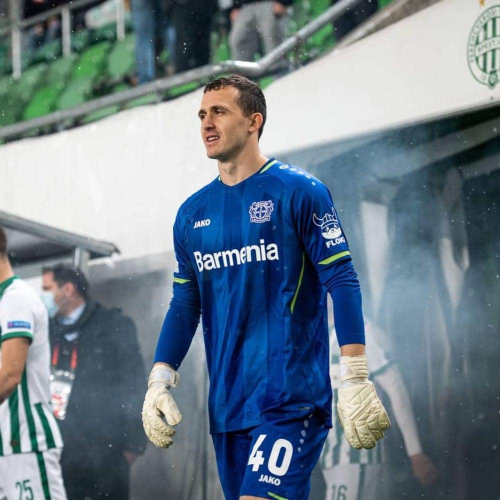 Andrei Lunev saat membela Bayer Leverkusen. (instagram.com/lunev_91)