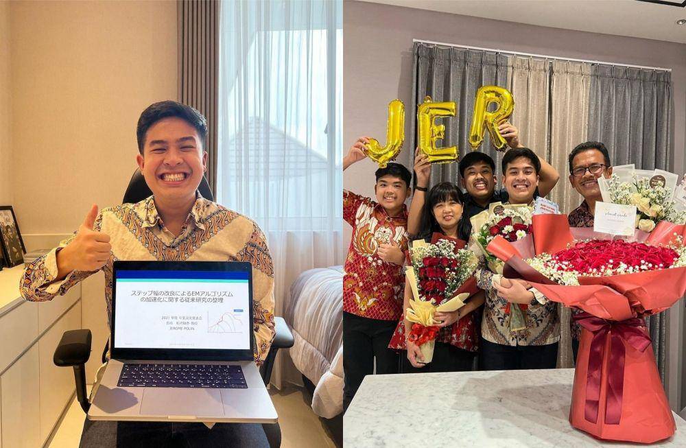 Jerome Polin dan keluarga (instagram.com/jeromepolin)