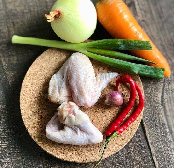 ilustrasi bahan balado sayap ayam (instagram.com/food4u.id)