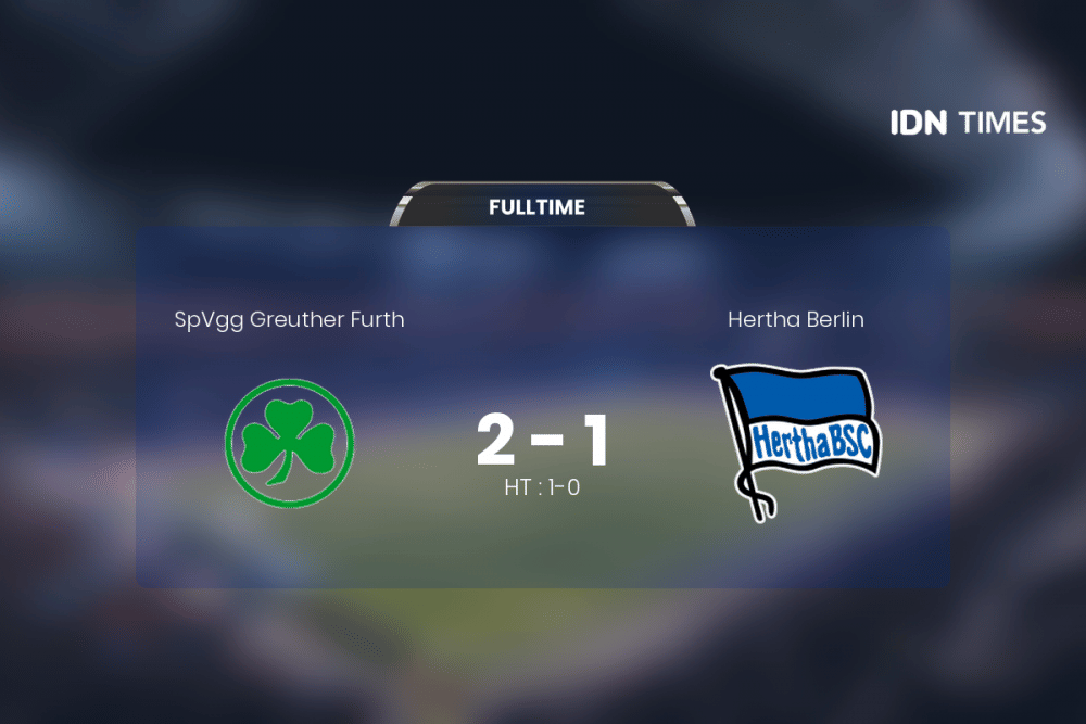Spvgg Greuther Furth Curi Poin Penuh Atas Hertha Berlin