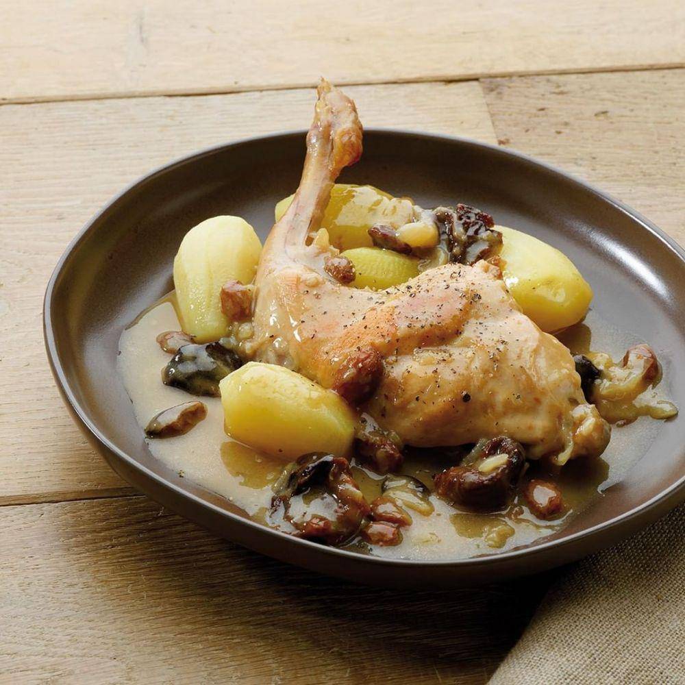 ilustrasi lapin à la tournaisienne (instagram.com/transgourmet.france)