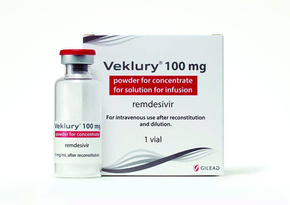 Veklury atau Remdesivir, salah satu terapi obat COVID-19 produksi Gilead Sciences (pharmalive.com)