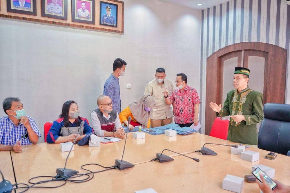 Dishub lakukan tandatangan kerjasama dengan pemenang lelang E-parking (Dok. Istimewa)