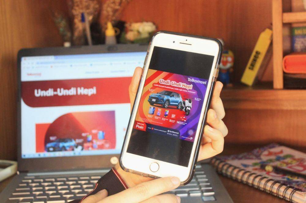 Telkomsel kembali memberikan apresiasi kepada seluruh pelanggan setianya, kali ini melalui program Undi-Undi Hepi. (Dok. Telkomsel)