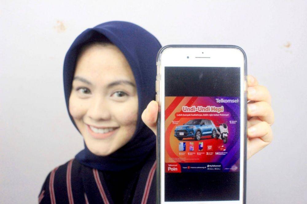 Telkomsel kembali memberikan apresiasi kepada seluruh pelanggan setianya, kali ini melalui program Undi-Undi Hepi. (Dok. Telkomsel)