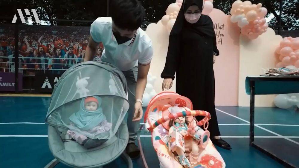 momen kejutan kado bayi Atta-Aurel (youtube/Atta Halilintar)