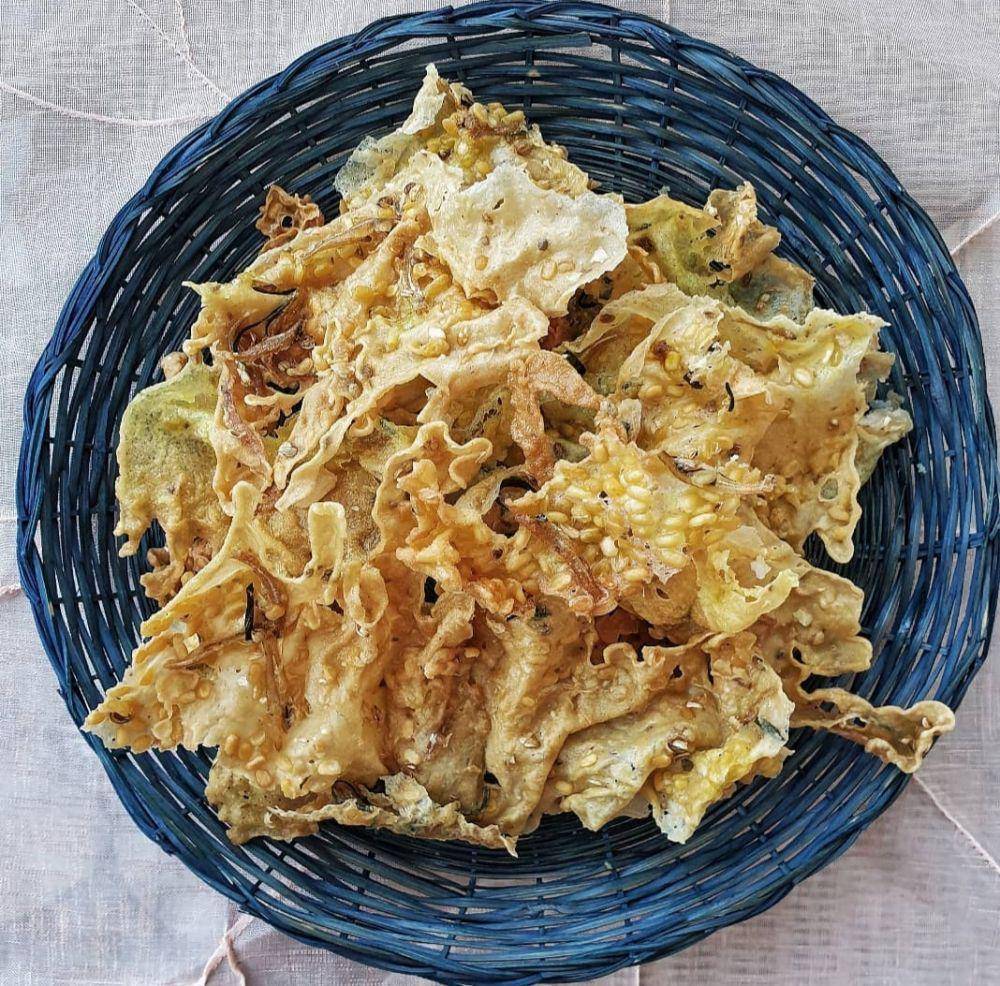 peyek tumpi (instagram.com/zaleha.olpin)