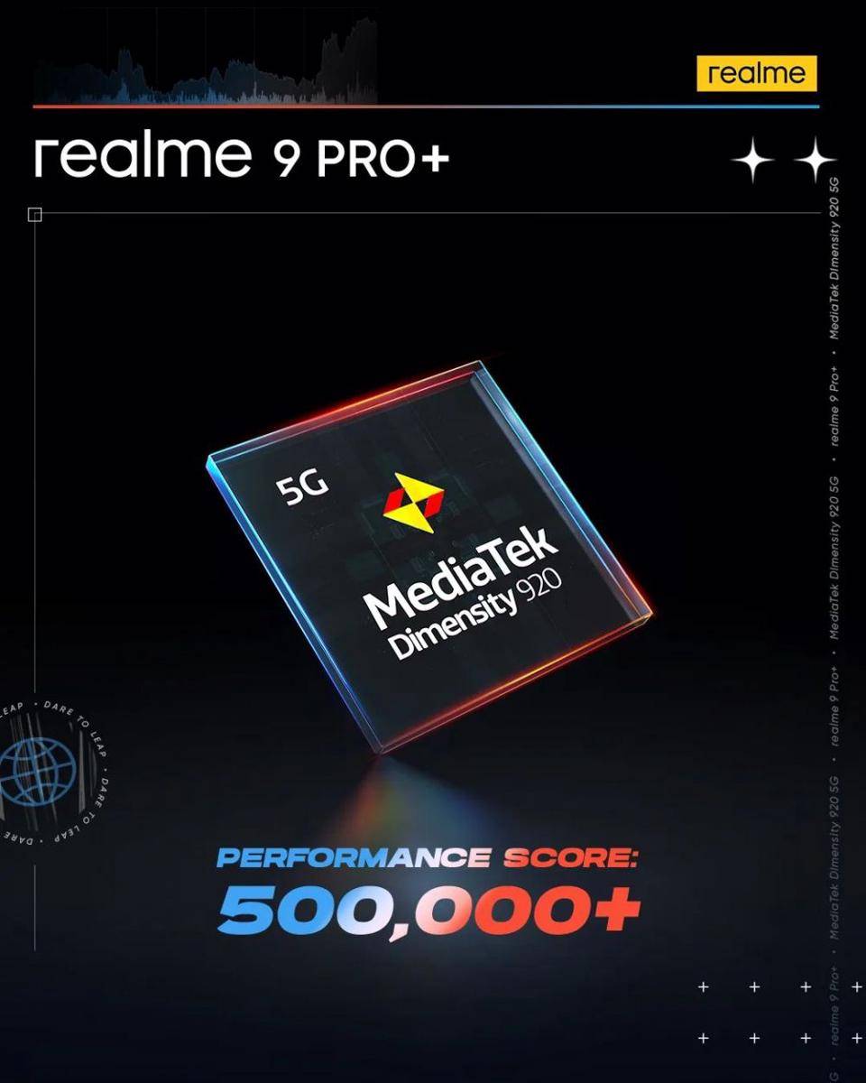 potret chipset MediaTek Dimensity 920 5G (instagram.com/realmeindonesia)