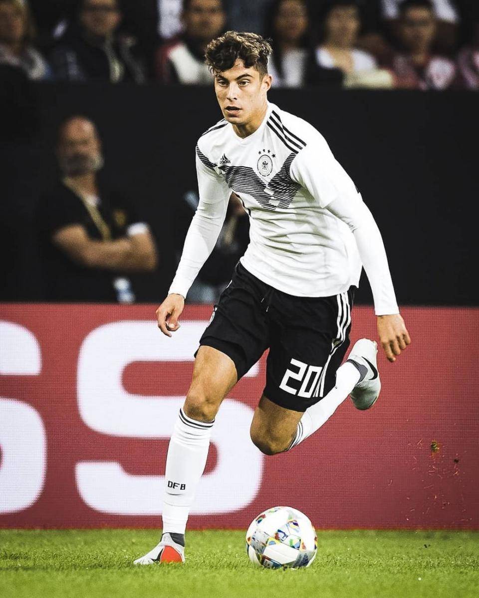 potret Kai Havertz bersama Timnas Jerman (instagram.com/kaihavertz29)