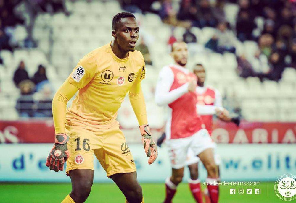 potret Edouard Mendy saat berseragam Reims (instagram.com/edou_mendy)