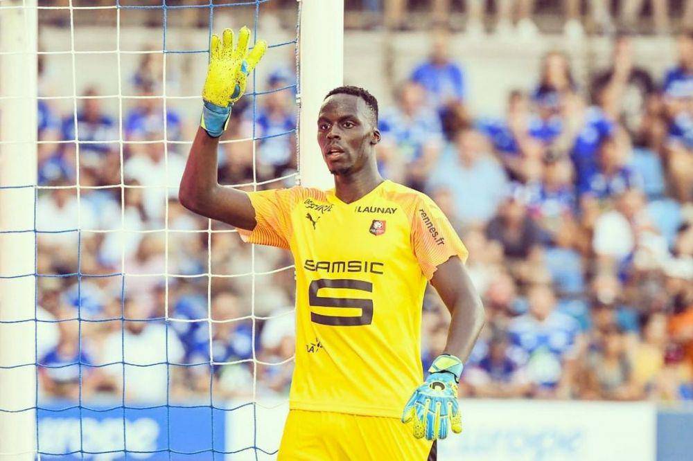 Edouard Mendy saat berseragam Rennes (instagram.com/edou_mendy)
