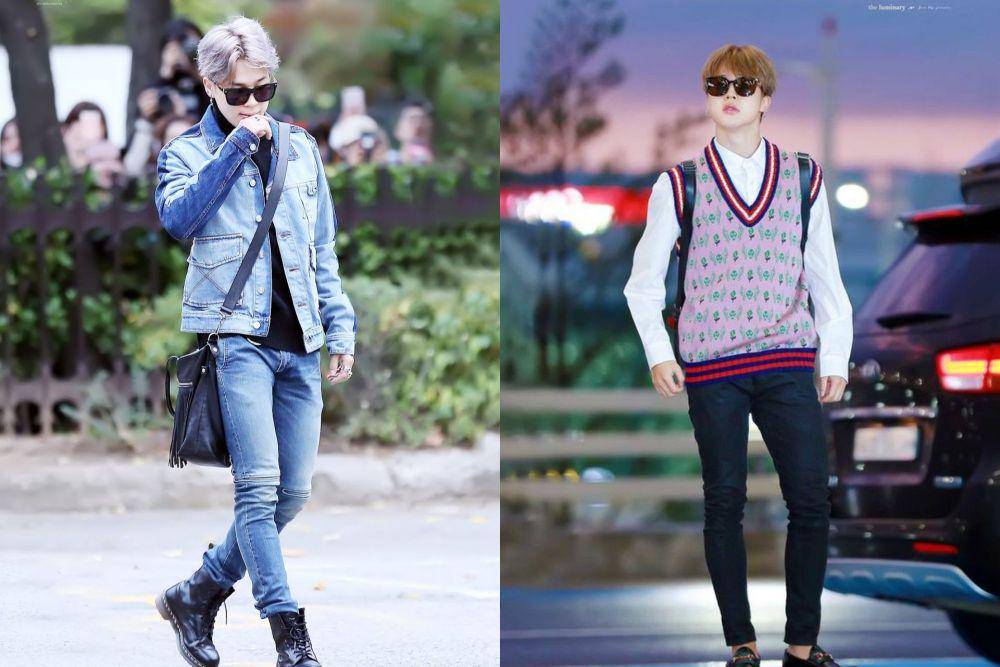 Gaya busana Jimin BTS (Berbagai Sumber)