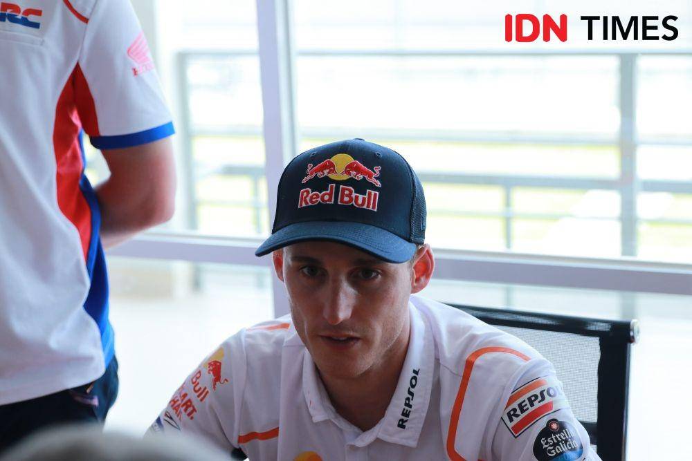 Pembalap Repsol Honda, Pol Espargaro. (IDN Times/Sandy Firdaus)