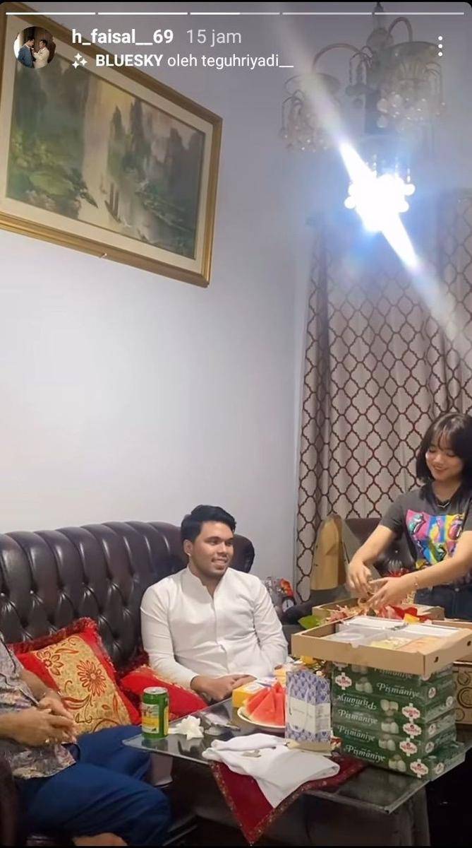 Thariq Halilintar dan Ayah Fuji (instagram.com/h_faisal__69)