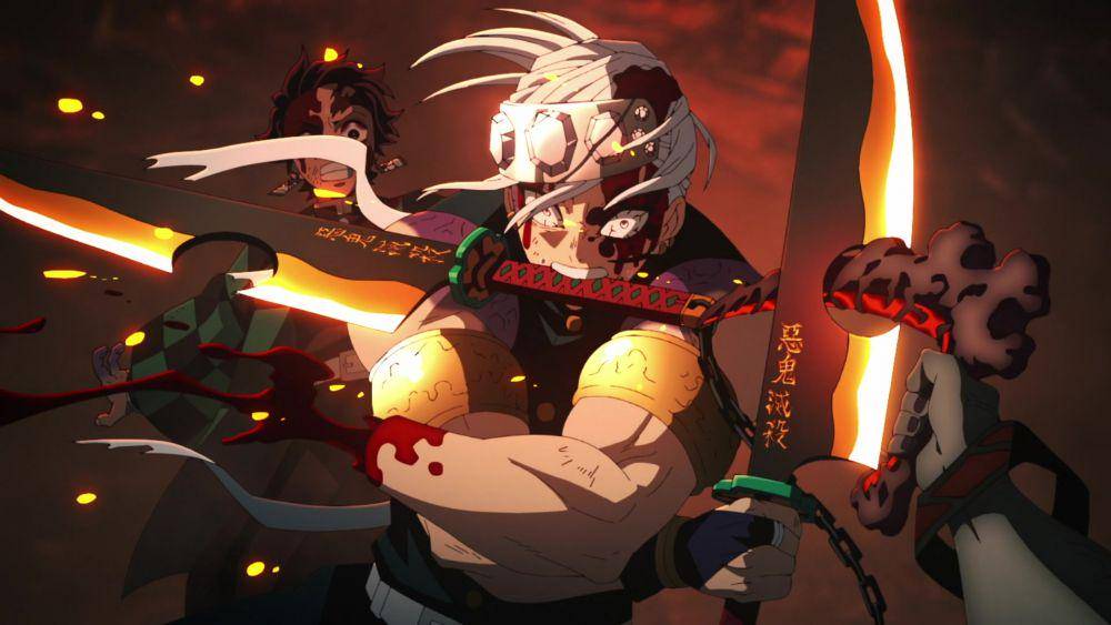 Tengen Uzui (dok. ufotable/Demon Slayer Season 2)