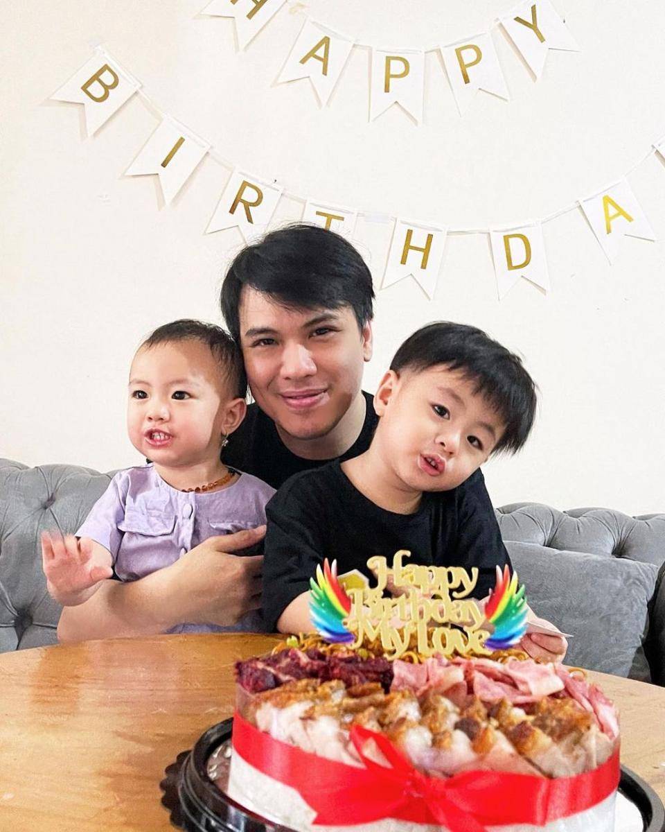 Ivan Christian dan buah hati (instagram.com/xxrynisme)