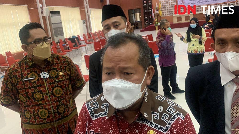 Kepala Dinas Pekerjaan Umum Kota Bandar Lampung, Iwan Gunawan. (IDN Times/Rohmah Mustaurida).