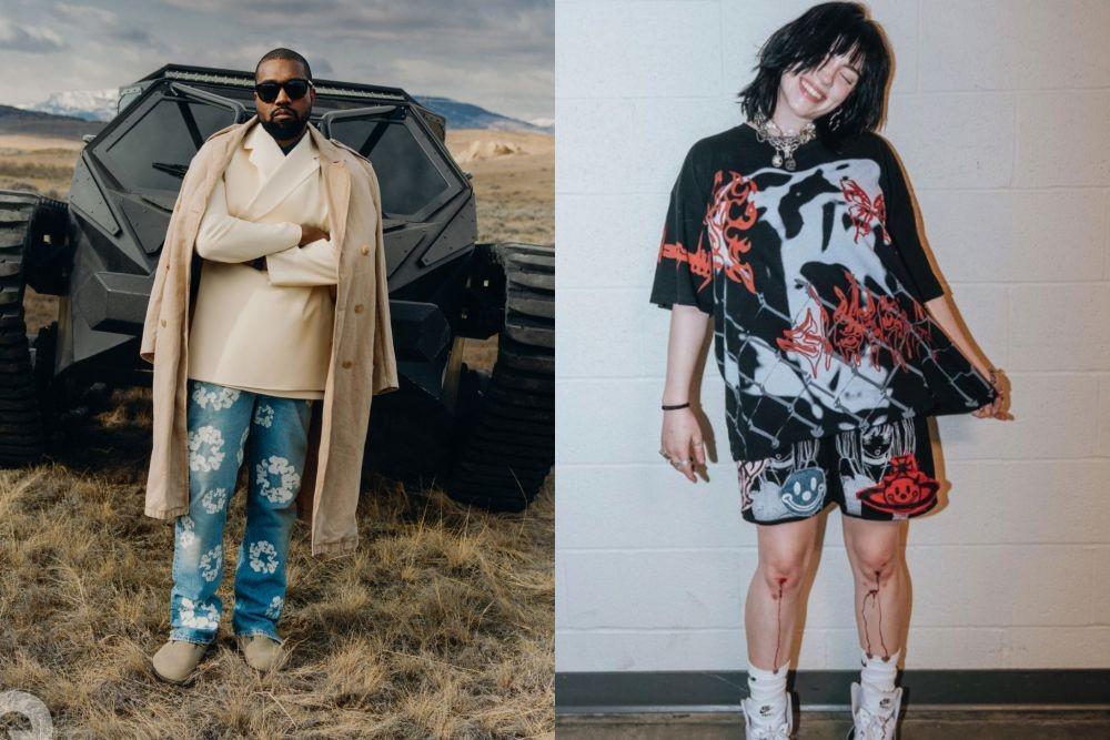 10 Kronologi Kanye West Menuduh Billie Eilish Sindir Travis Scott