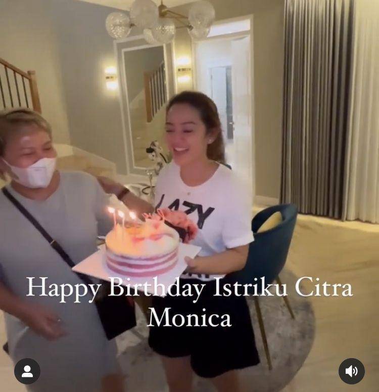 Ulang tahun Citra Monica (Instagram.com/ifanseventeen)