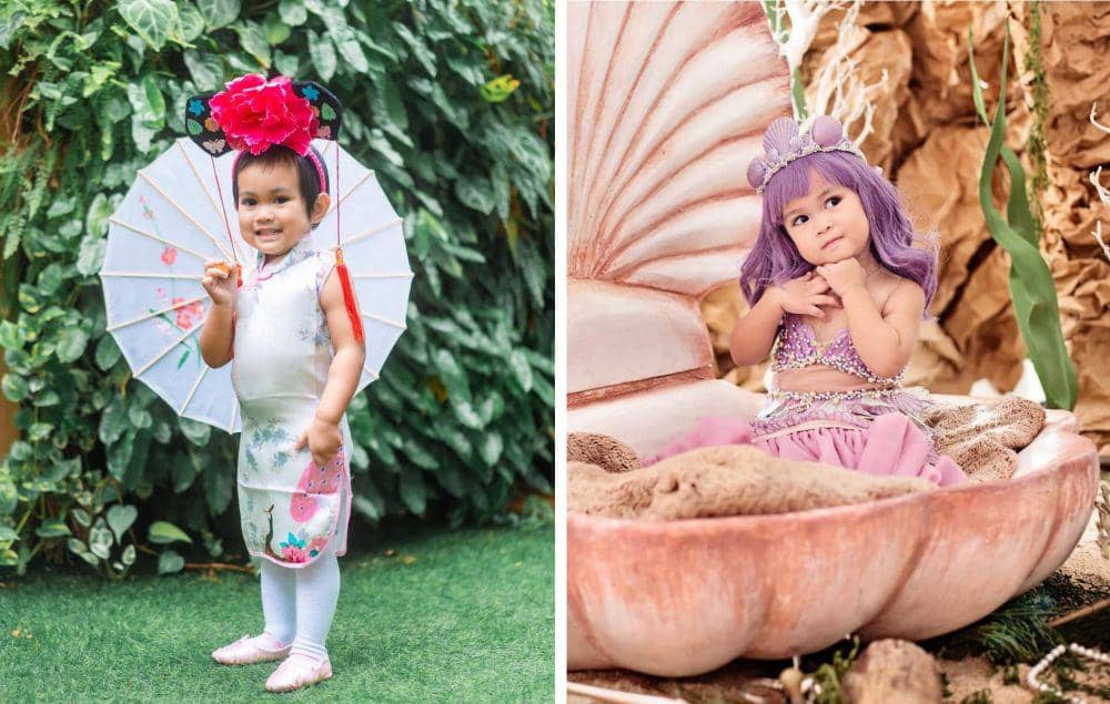 9 Potret Sada, Anak Fitri Tropica saat Cosplay dengan Berbagai Tema
