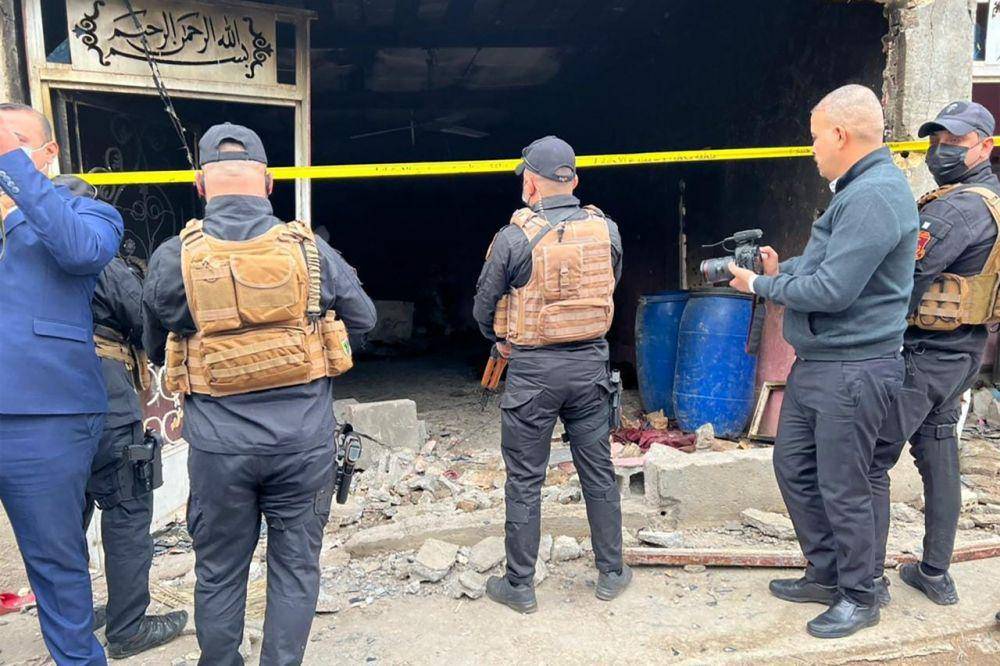Polisi Irak (Via Twitter/Middle East Eye)
