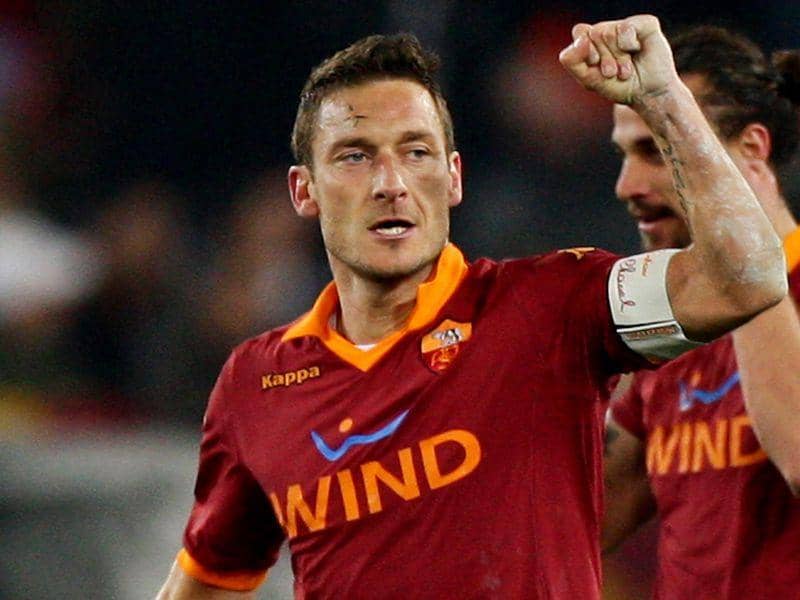 Francesco Totti bersama AS Roma (skysports.com)