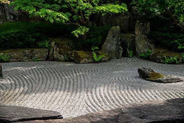 ilustrasi karetaki zen garden (pixabay.com/wal_172619)
