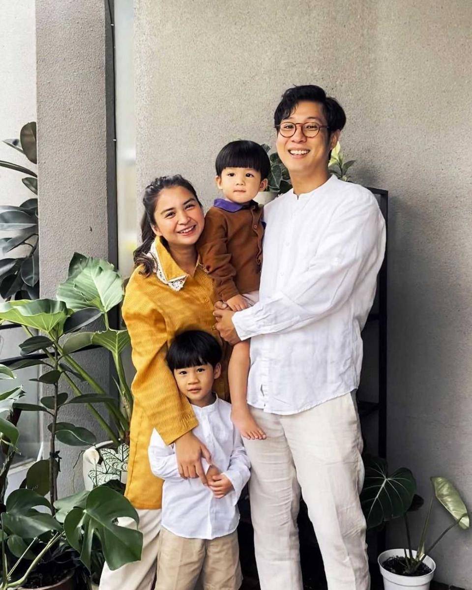 potret Junior Liem dan keluarga (instagram.com/juniorliem)