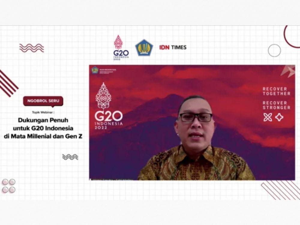 Ngobrol Seru IDN Times - Dukungan Penuh untuk G20 Indonesia di Mata Milenial dan Gen Z pada Jumat (11/2/2022). (youtube.com/IDN Times)