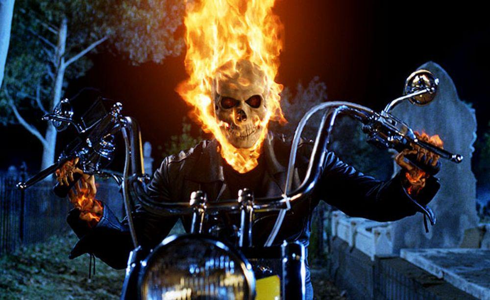 Nicholas Cage sebagai Johnny Blaze/Ghost Rider dalam Ghost Rider: Spirit of Vengeance (dok. Sony Pictures Entertainment)