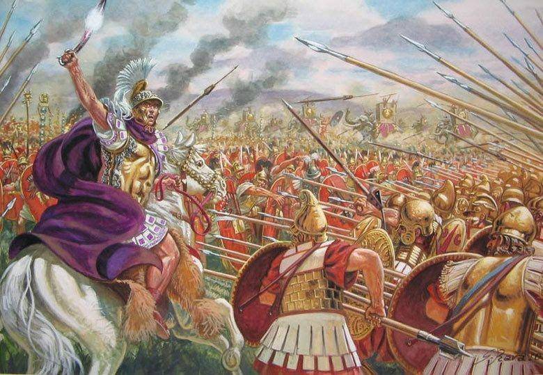 ilustrasi perang Makedonia (weaponsandwarfare.com)