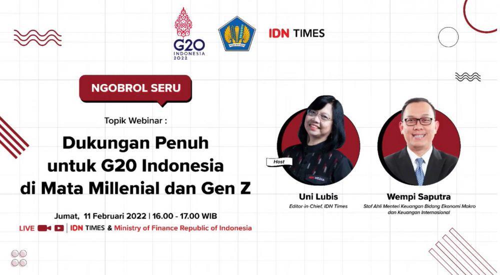 5 Gerakan Milenial dan Gen Z dalam Kontribusi Ekonomi Gelaran G20