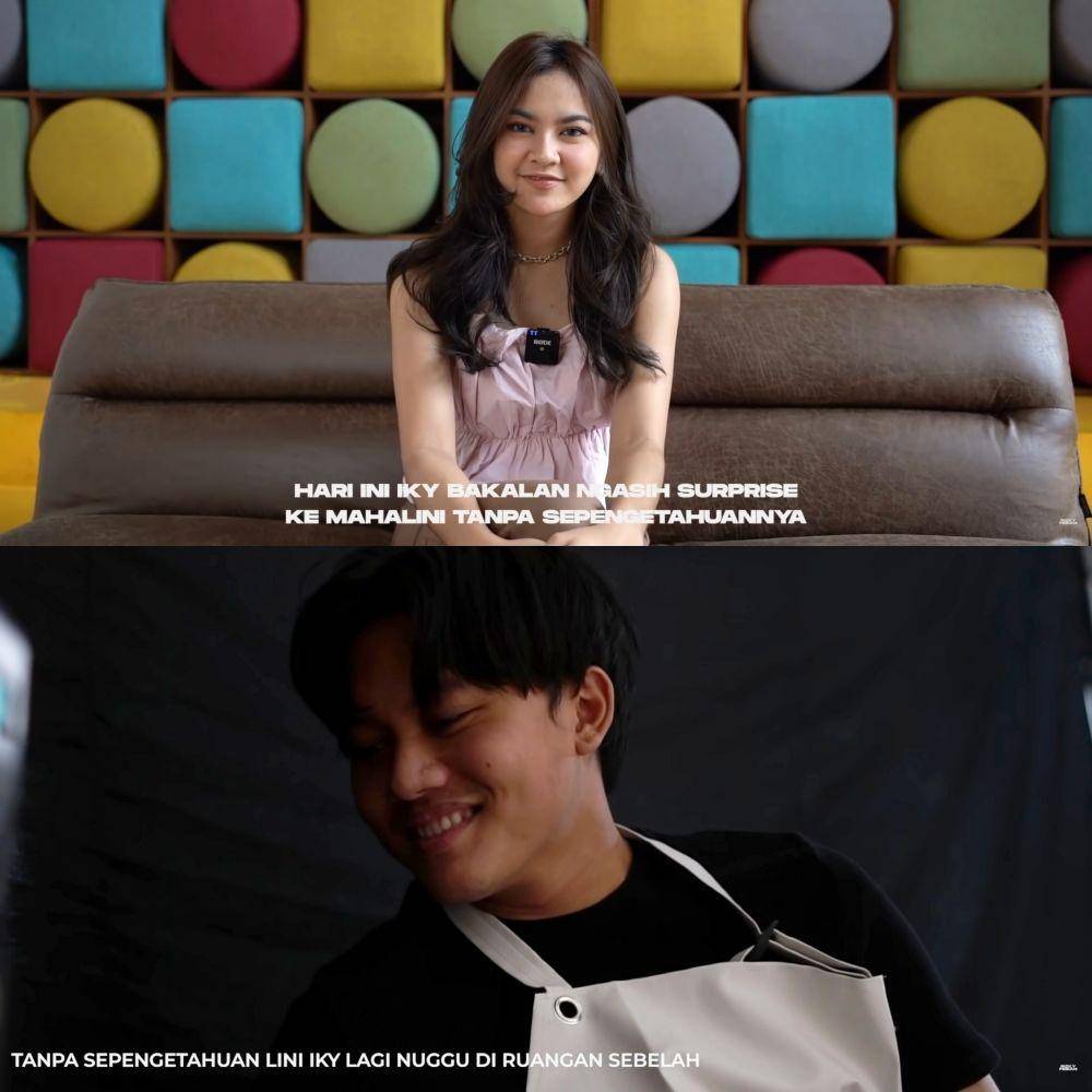 Mahalini dan Rizky Febian (YouTube.com/Rizky Febian/)