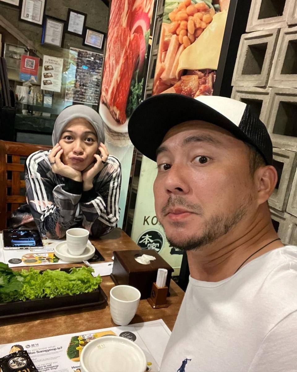 Omesh dan Dian Ayu Lestari (Instagram.com/omeshomesh/)