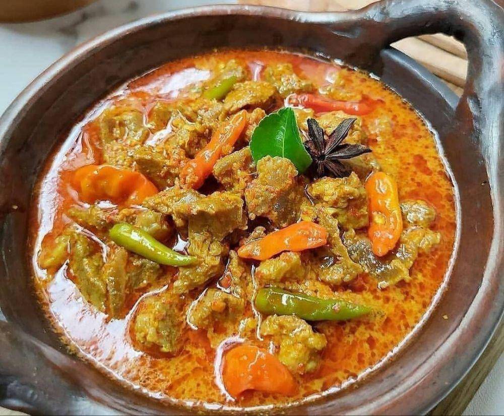 Resep Gulai Cincang Sandung Lamur, Rempahnya Nendang!