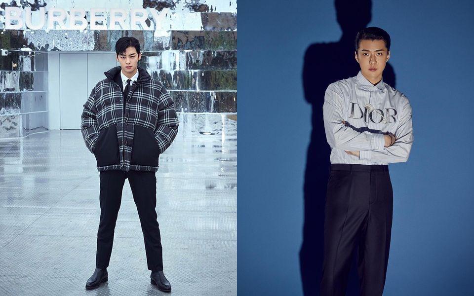 Jadi Duta Skincare Lokal, Ini 10 Adu Pesona Cha Eun Woo vs. Sehun EXO