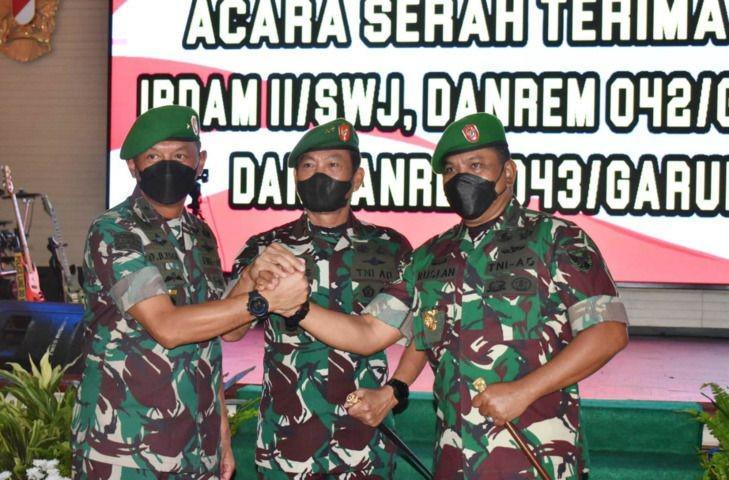 Sah! Kolonel Ruslan Effendi Jabat Danrem Gatam, Gantikan Brigjen Drajat