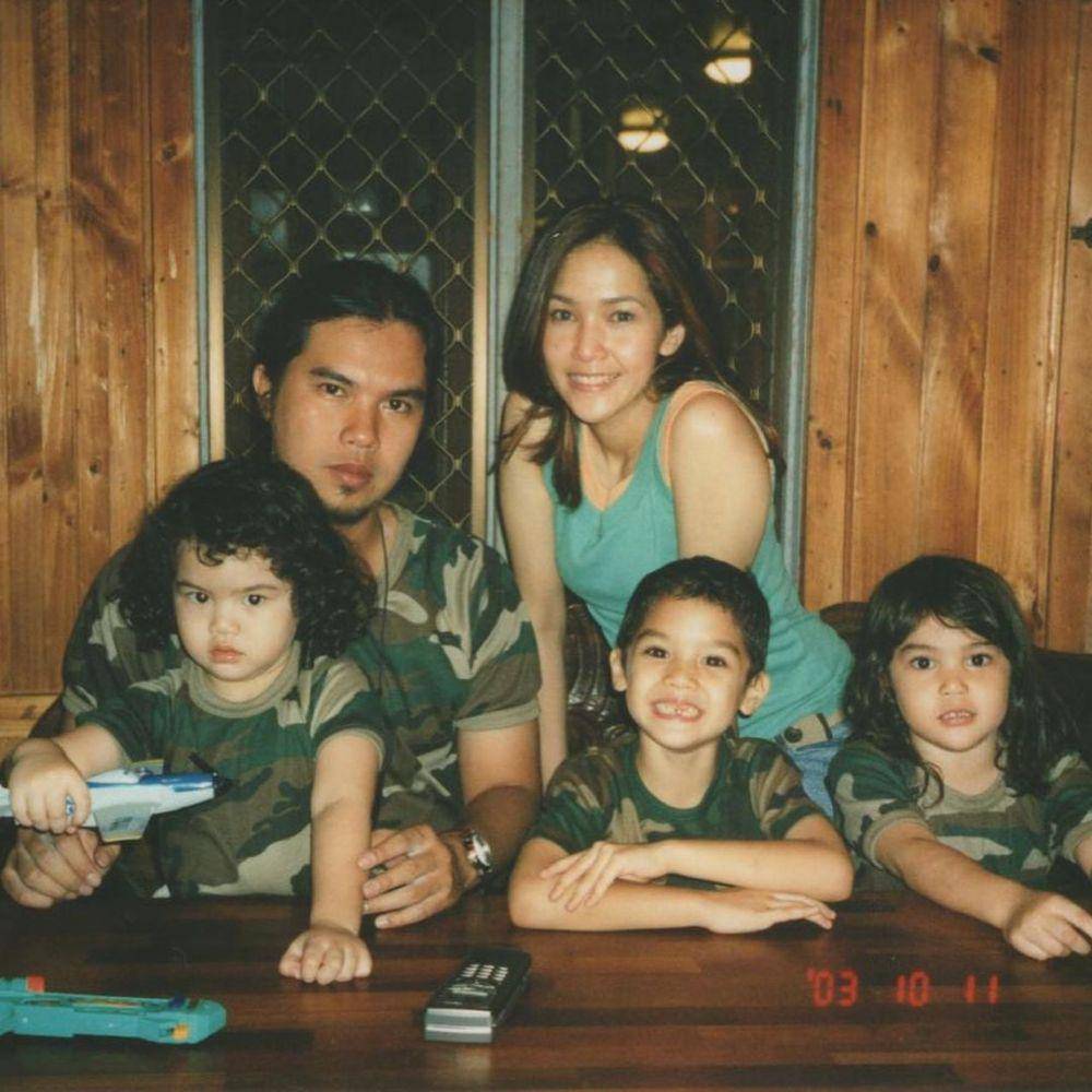 potret masa kecil Al, El, Dul (instagram.com/alghazali7)