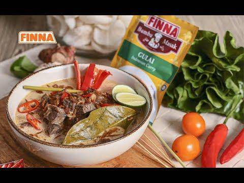 masakan dengan bumbu instan dari Finna (youtube.com/Finna Food)