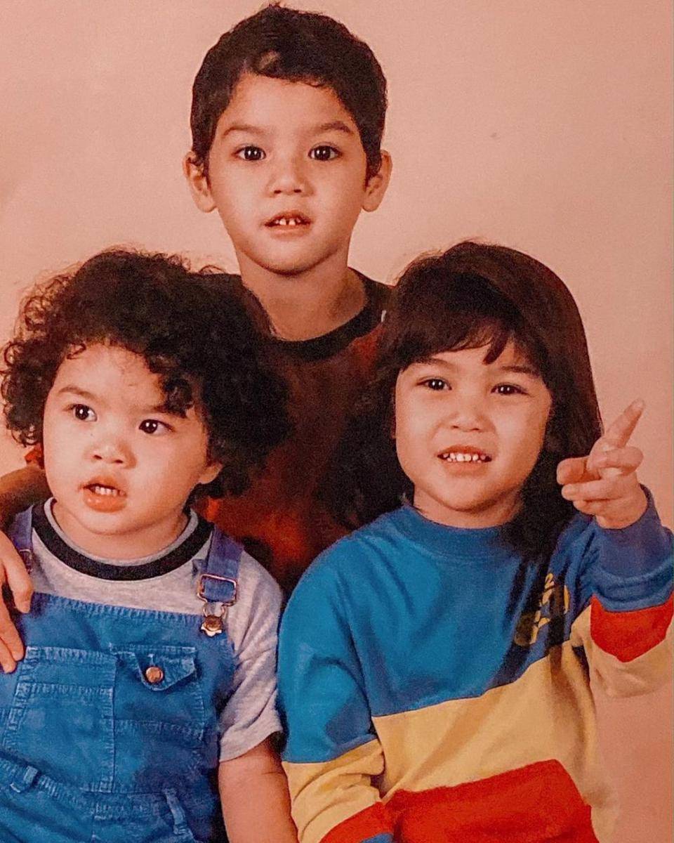 potret masa kecil Al, El, Dul (instagram.com/maiaestiantyreal)