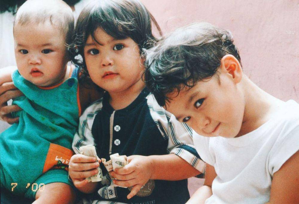 potret masa kecil Al, El, Dul (instagram.com/maiaestiantyreal)