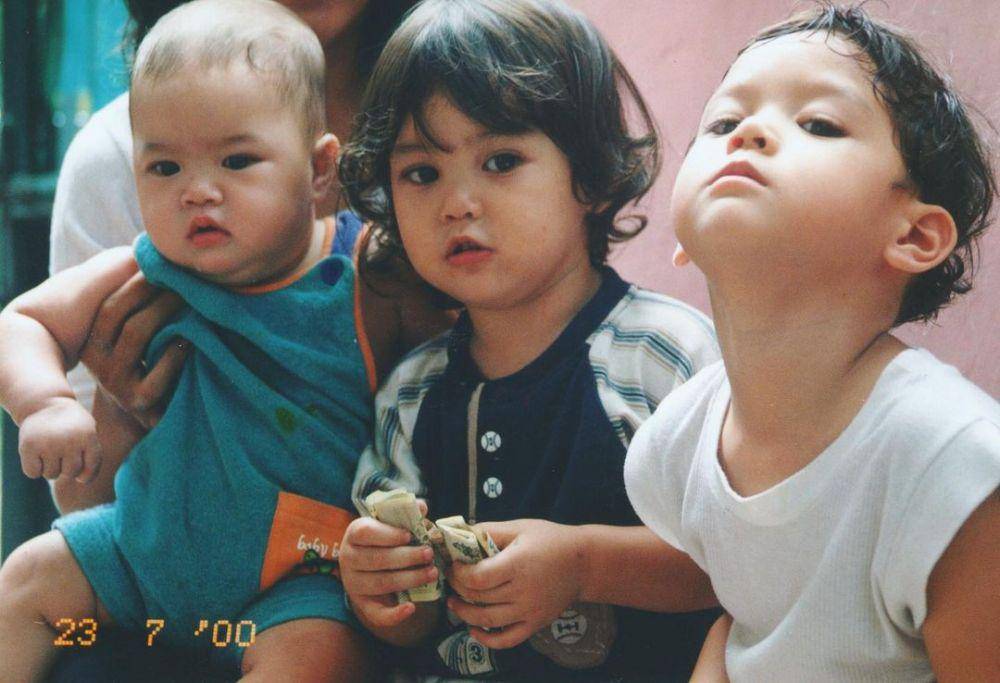 potret masa kecil Al, El, Dul (instagram.com/maiaestiantyreal)