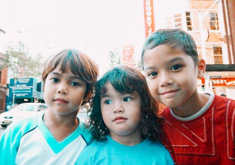potret masa kecil Al, El, Dul (instagram.com/maiaestiantyreal)