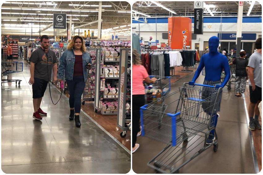 kolase foto momen awkward di supermarket (reddit.com/user/Milsurp_Seeker | reddit.com/user/BetterCallGasol3316)