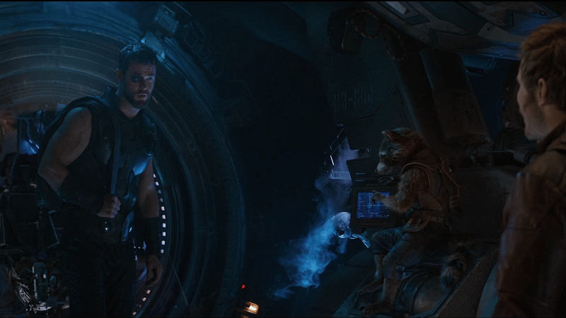 Thor menjelaskan kenapa tidak semua orang bisa menggunakan senjata dari Nidavellir. (Dok. Marvel Studio/Avengers: Infinity War)